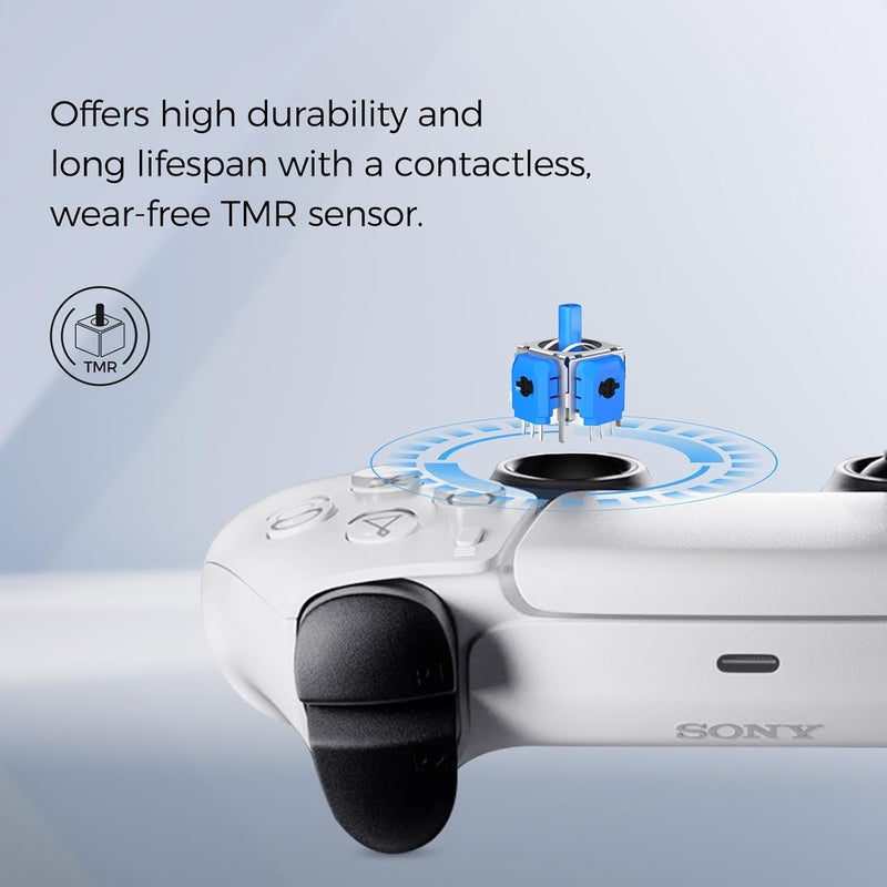 AKNES HallPi TMR Joystick Replacement for DualSense PS5 / PS5 Edge Controller, Anti-Drift Stick Repair Accessories for Playstation 5 Controller, Thumbstick Caps Included - 2 Pairs - Image 5